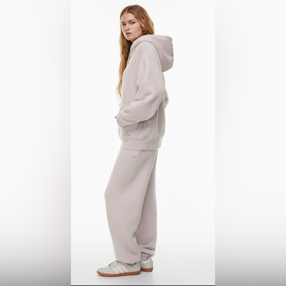 TNA lilac - Track suit Relaxed Fit Jogger set  - bubble fleece. Thick material
